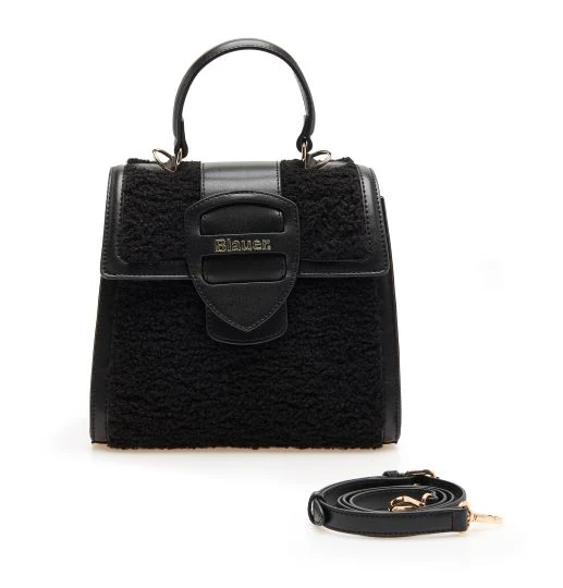 Blauer Borsa tracolla Camera Nero Teddy Donna Wally05