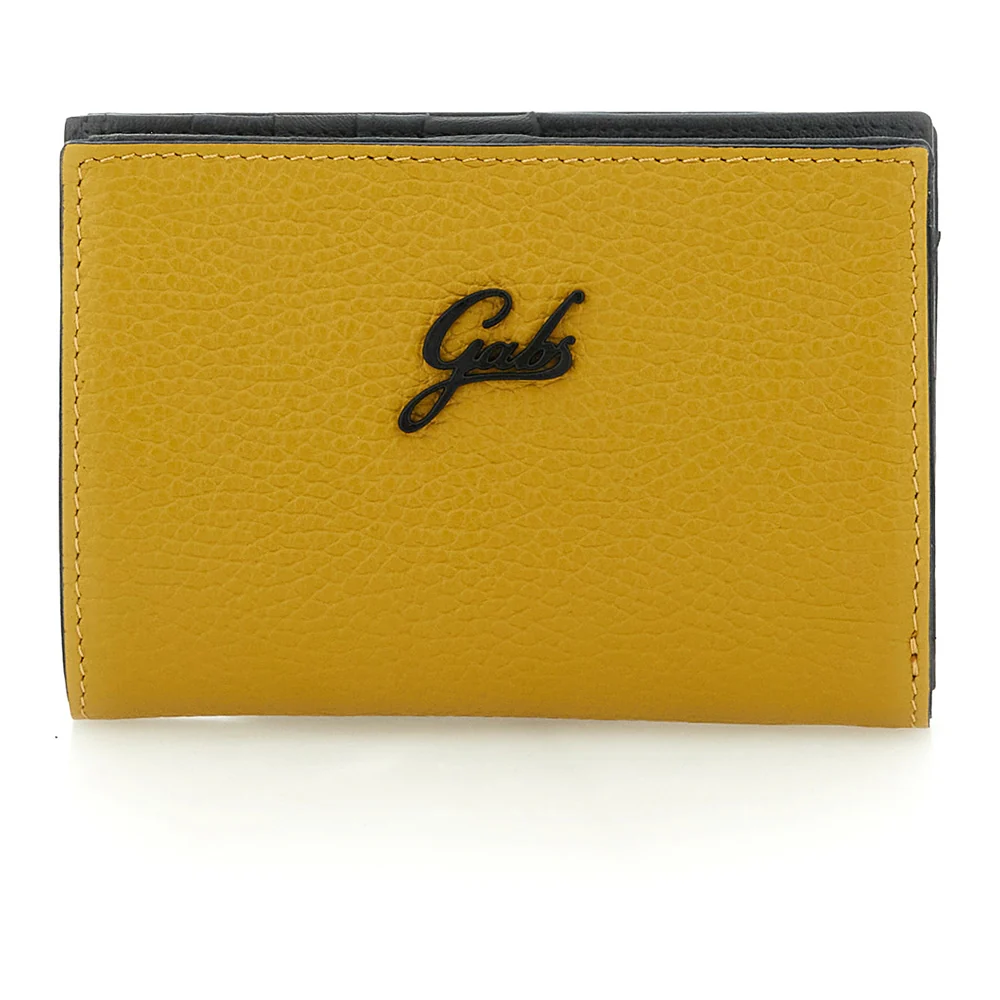 Gabs Portafoglio donna con Portamonete GMONEY14 Pelle 100% Made in Italy - MIELE