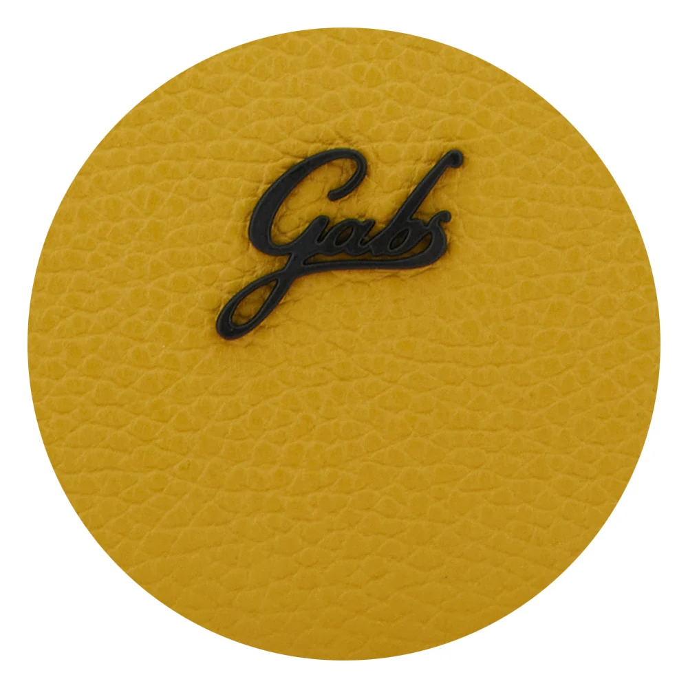 Gabs Portafoglio donna con Portamonete GMONEY14 Pelle 100% Made in Italy - MIELE - immagine 4