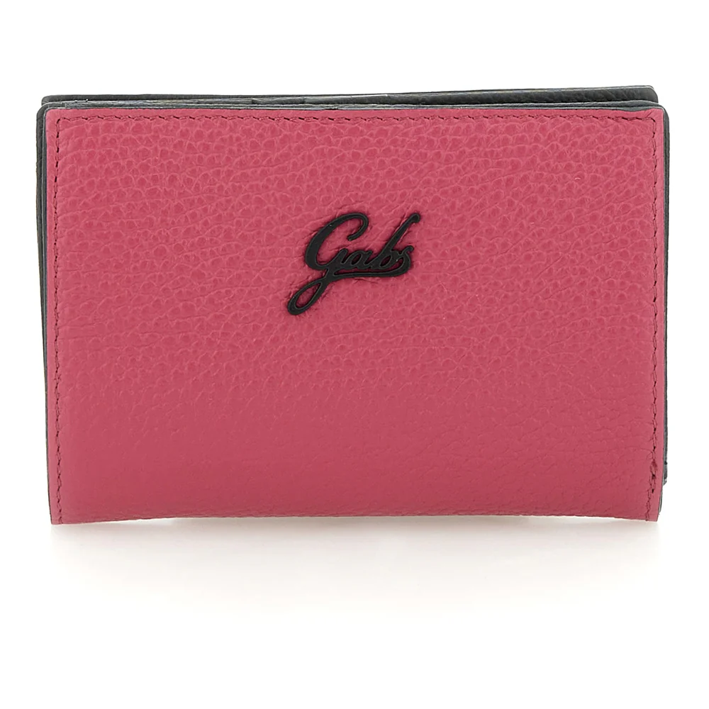 Gabs Portafoglio donna con Portamonete GMONEY14 Pelle 100% Made in Italy - BEGONIA