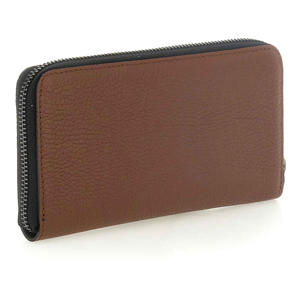 Gabs Portafoglio con portamonete e slot card con zip in Pelle Gmoney17 Bull Black - CUOIO - immagine 6