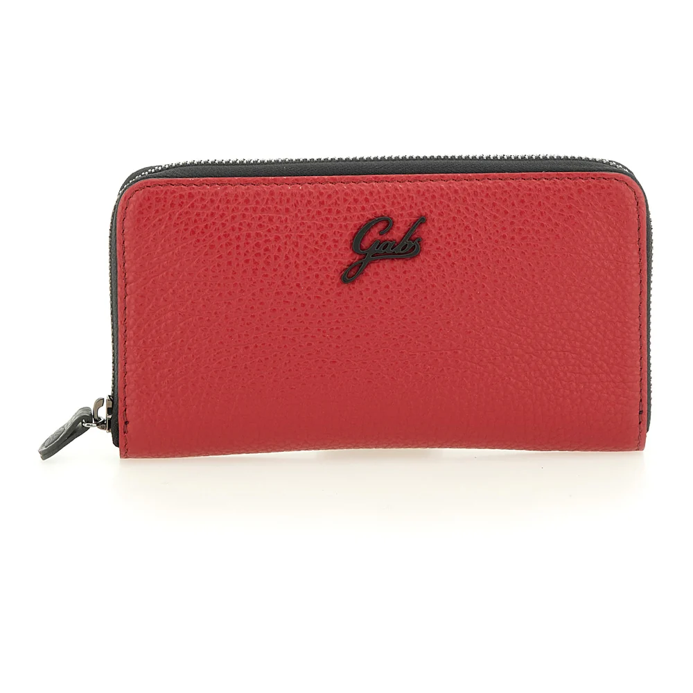 Gabs Portafoglio con portamonete e slot card con zip in Pelle Gmoney17 Bull Black - FUOCO - immagine 6