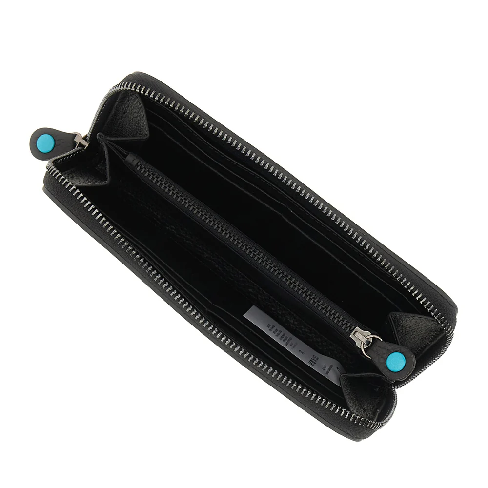 Gabs Portafoglio portamonete slot card zip around Pelle Gmoney17 Bull TRIP - GATTO GIALLO - immagine 3