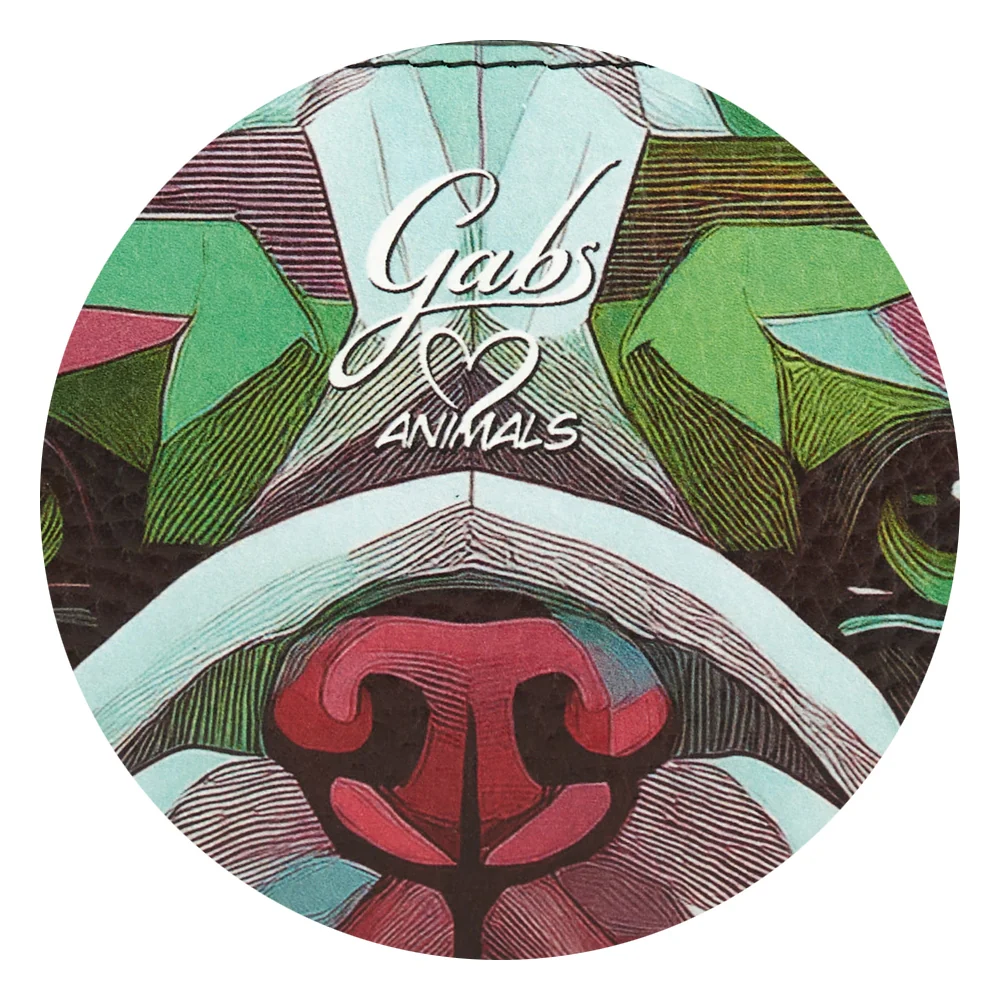 Gabs Portafoglio portamonete slot card zip around Pelle Gmoney17 Bull TRIP - BULLDOG VERDE (Copia) - immagine 6