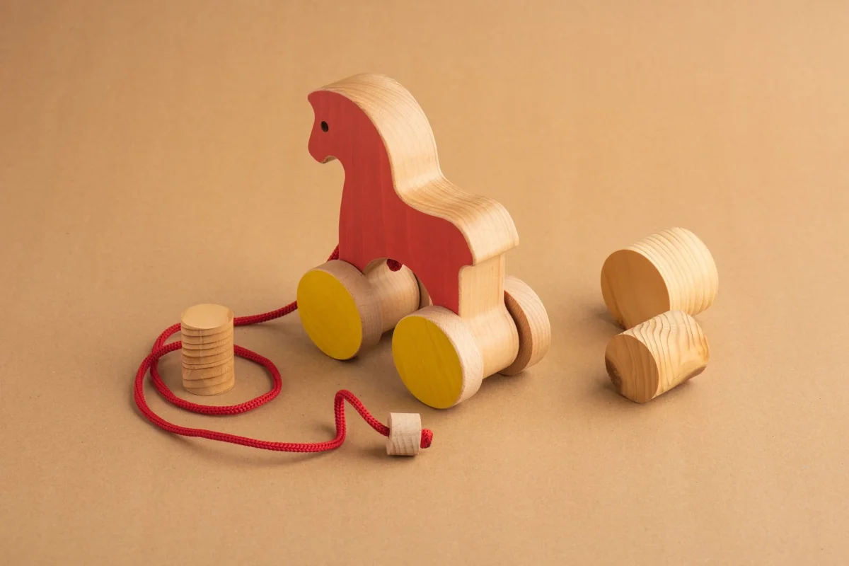 GREEK HORSE - Giocattolo in legno - immagine 3