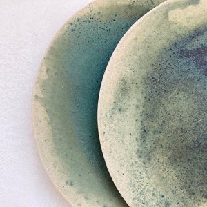 GREEN PLATE - Piatto piano