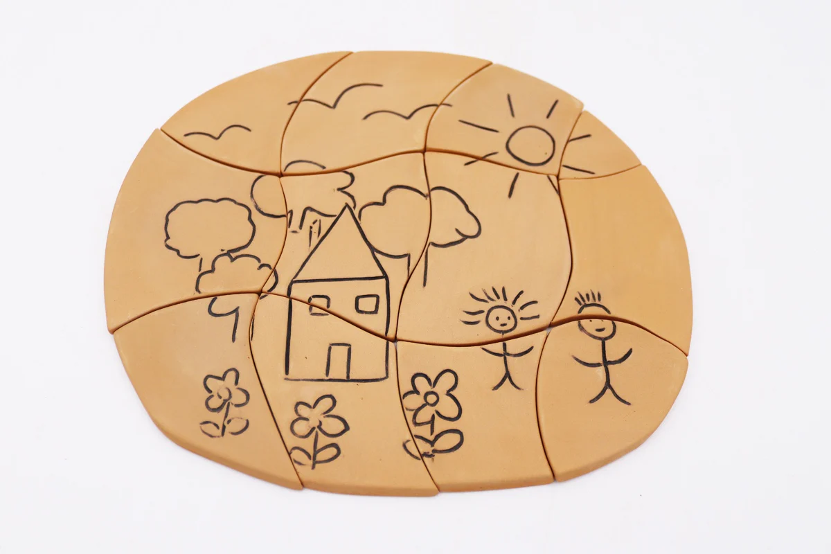 Gioco puzzle rotondo LANDSCAPE - immagine 3