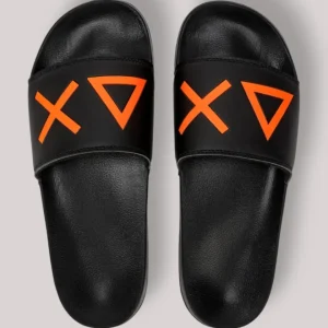 SCARPE UOMO NERO - SLIPPERS LOGO