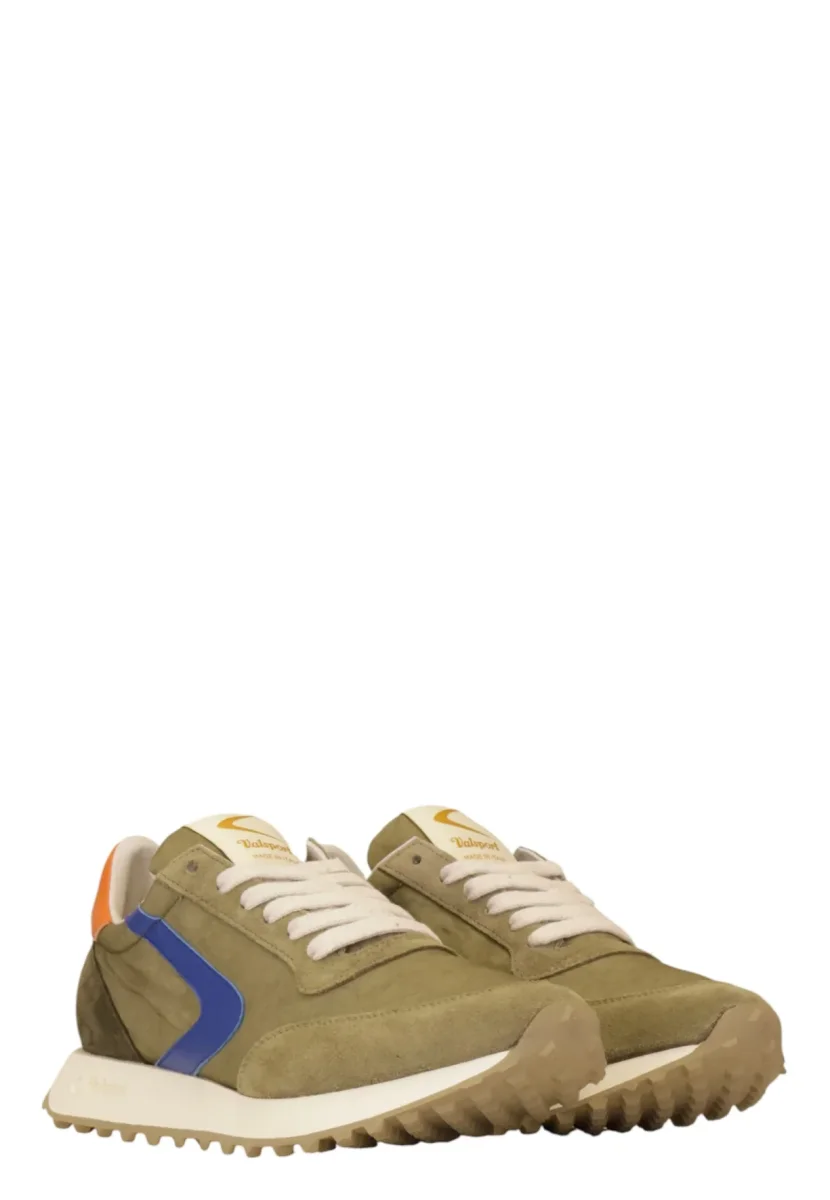 Valsport Scarpe Sneaker artigianali pelle Made in ITALY Start Run Nylon Vintage Musk - immagine 4