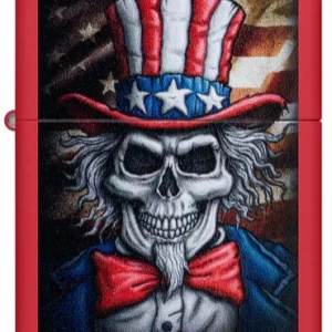 Zippo accendino Antivento Made In Usa Ricaricabile Sam uncle Americana