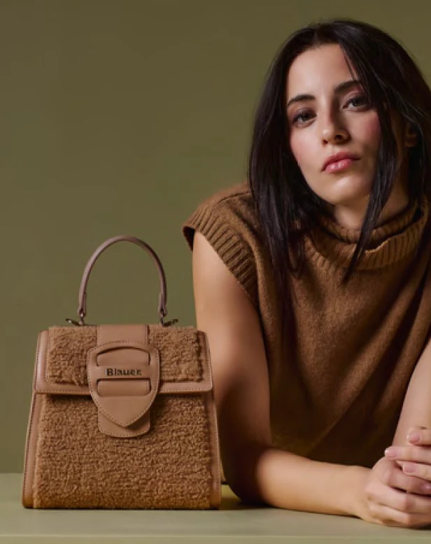 Blauer Borsa tracolla Camera Teddy Donna Wally05 beige - immagine 3