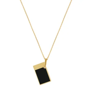 S.t.dupont Collana accendino necklace LI golden black oro e nero