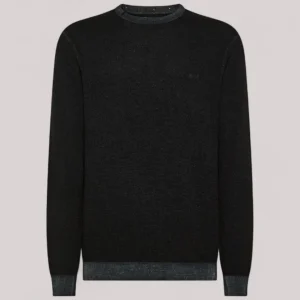 MAGLIA UOMO VINTAGE MERINOS NERO
