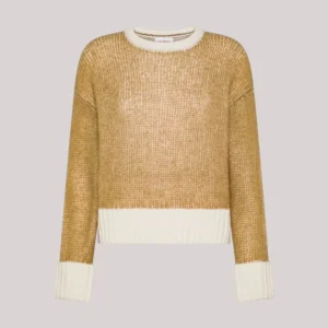 MAGLIA DONNA IN LANA E ALPACA DESERTO