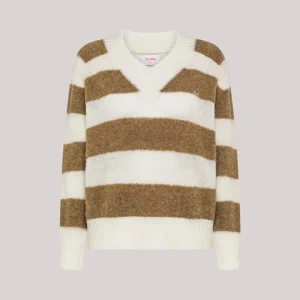 MAGLIA DONNA IDESERTO/BIANCO PANNA