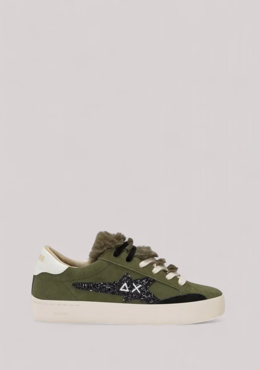 SCARPE DONNA KATY WINTER MILITARE SCURO - immagine 4