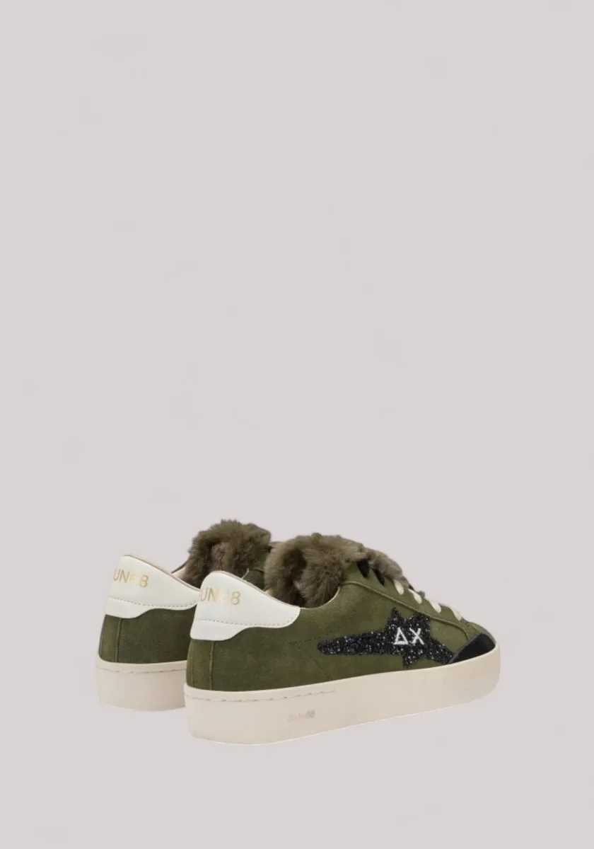 SCARPE DONNA KATY WINTER MILITARE SCURO - immagine 5