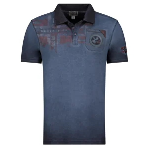 Geographical Norway Polo Manica Corta Kimac Uomo Navy