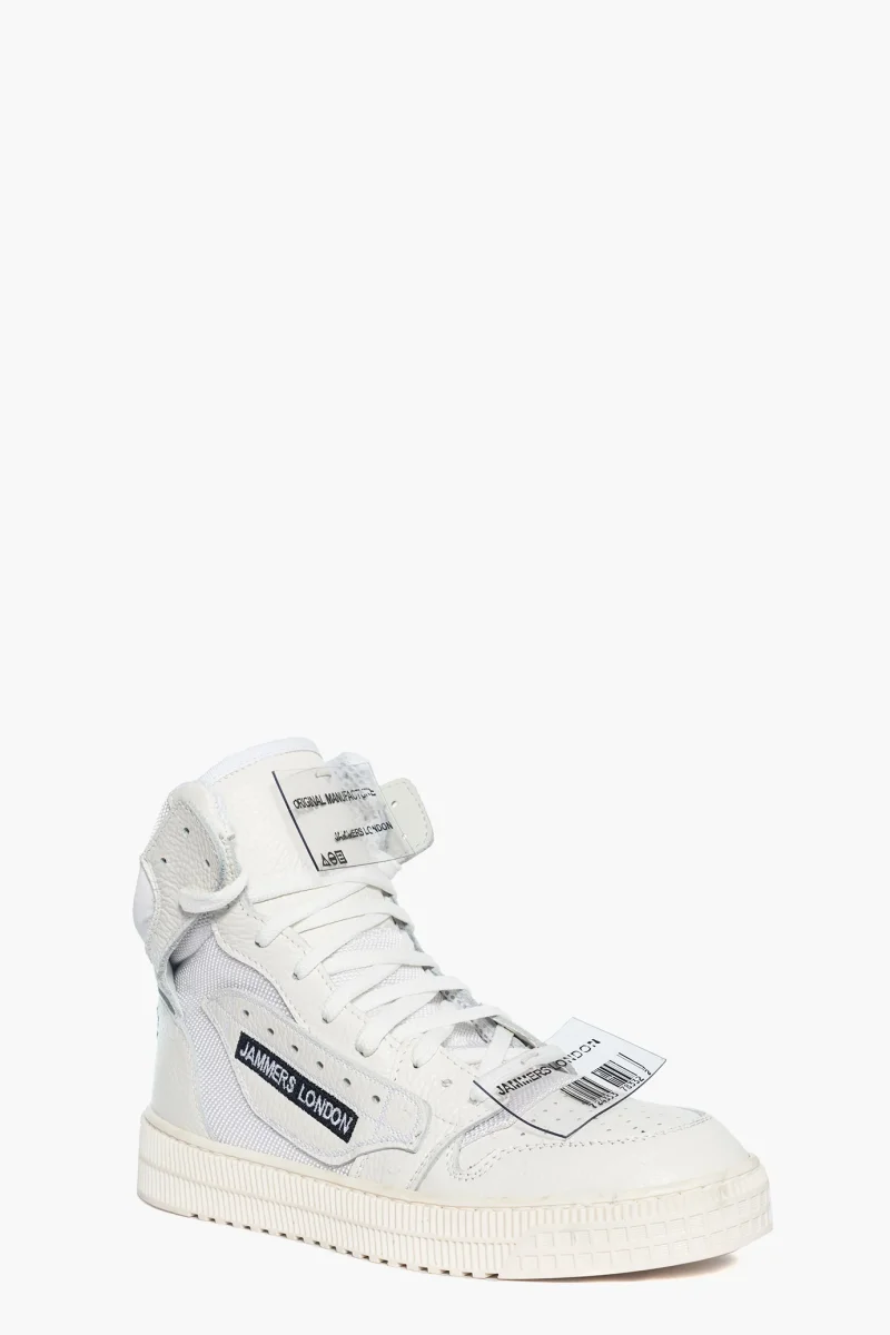 Sneakers Jammers London Liadiv pelle bianco - immagine 3