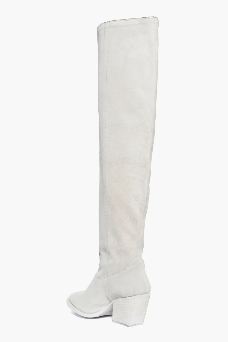 Stivali Irene 55 camoscio ghiaccio - immagine 5