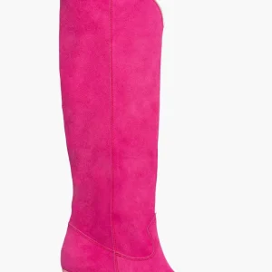 Stivali Irene 45 camoscio fucsia