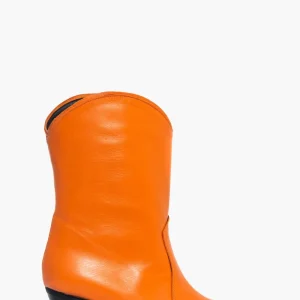 Stivaletti Irene 19 pelle arancio