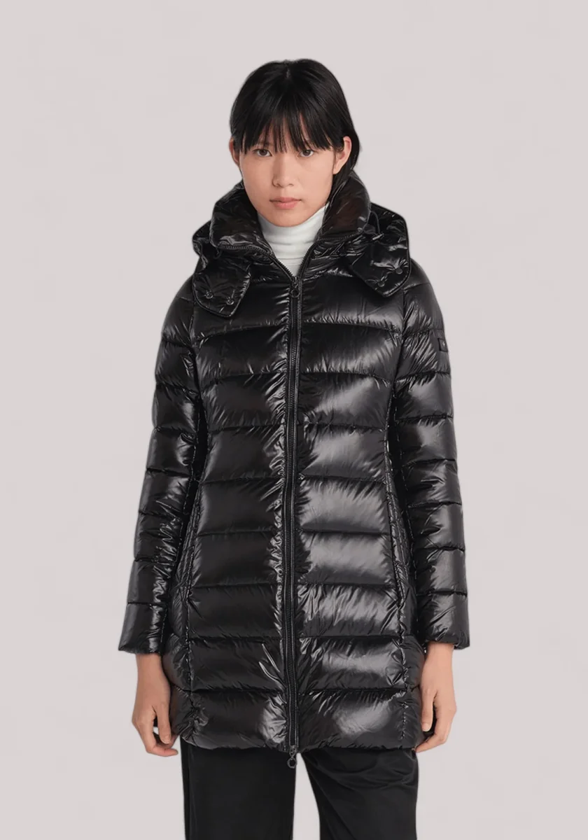 GIACCONE DONNA BLACK - BABILA LTAT24A4693-D 01 - immagine 3