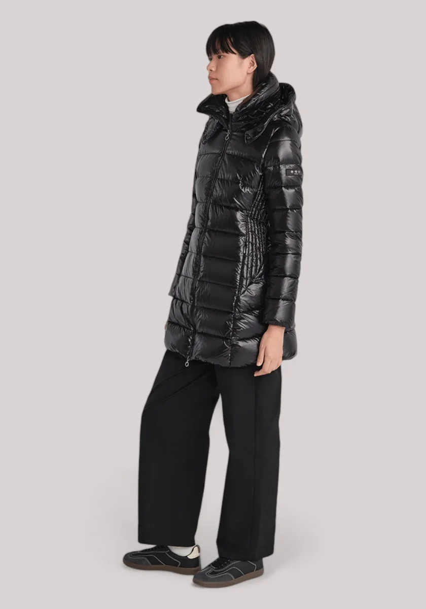 GIACCONE DONNA BLACK - BABILA LTAT24A4693-D 01 - immagine 4