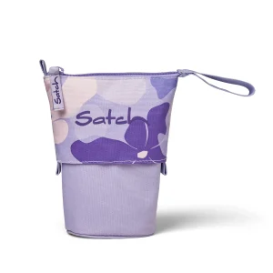 Satch Pensil slider portapenne astuccio eco riciclato 17x19x7 cm lilac blossom
