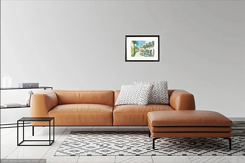 Illustrazione acquerello: Cafè Kalimera, Gaios - immagine 5