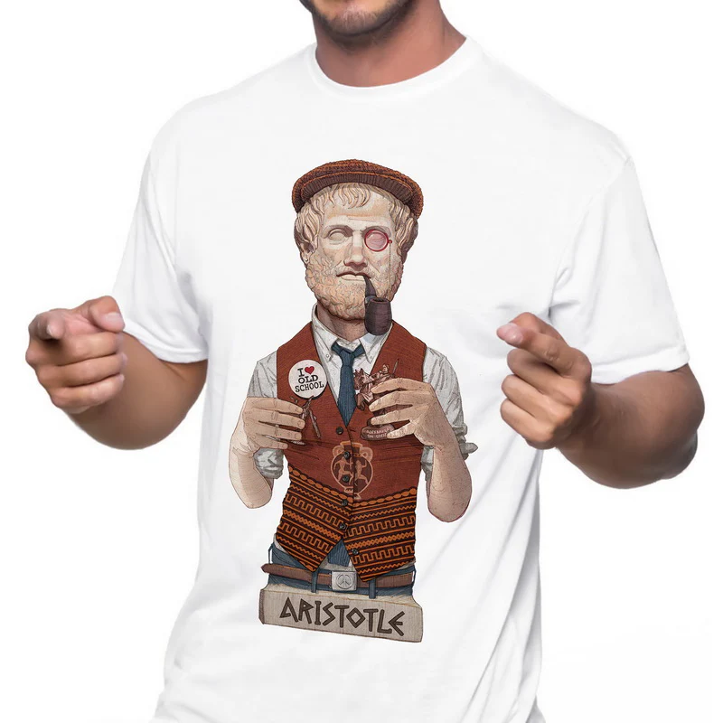 T-shirt stampa ARISTOTLE - immagine 4
