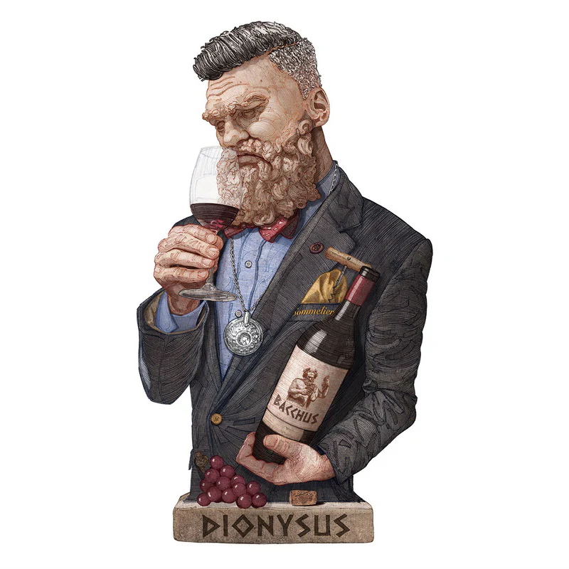 T-shirt stampa DIONYSUS - immagine 3