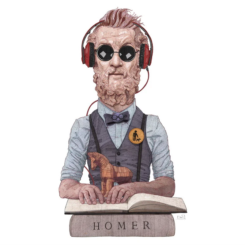 T-shirt stampa HOMER - immagine 3