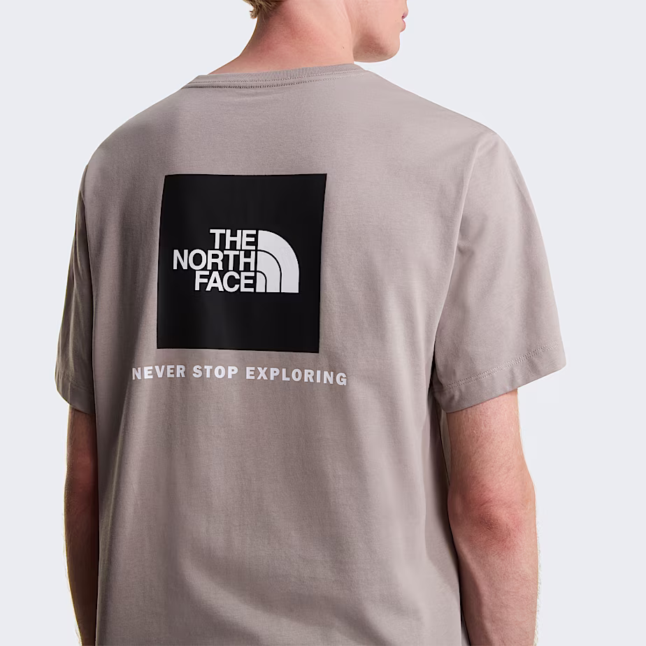The North Face T-Shirt Evolution Half Dome Uomo Misto Cotone Beige Stone Slab - immagine 5