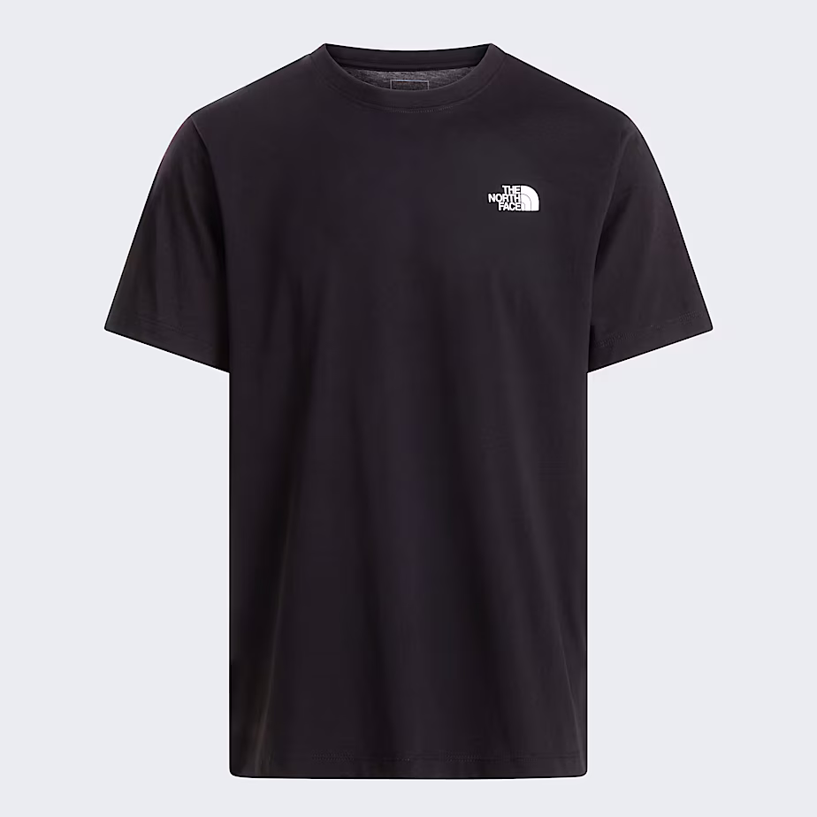 The North Face T-Shirt Evolution NSE Box Regular Fit Misto Cotone Nero Uomo - immagine 3