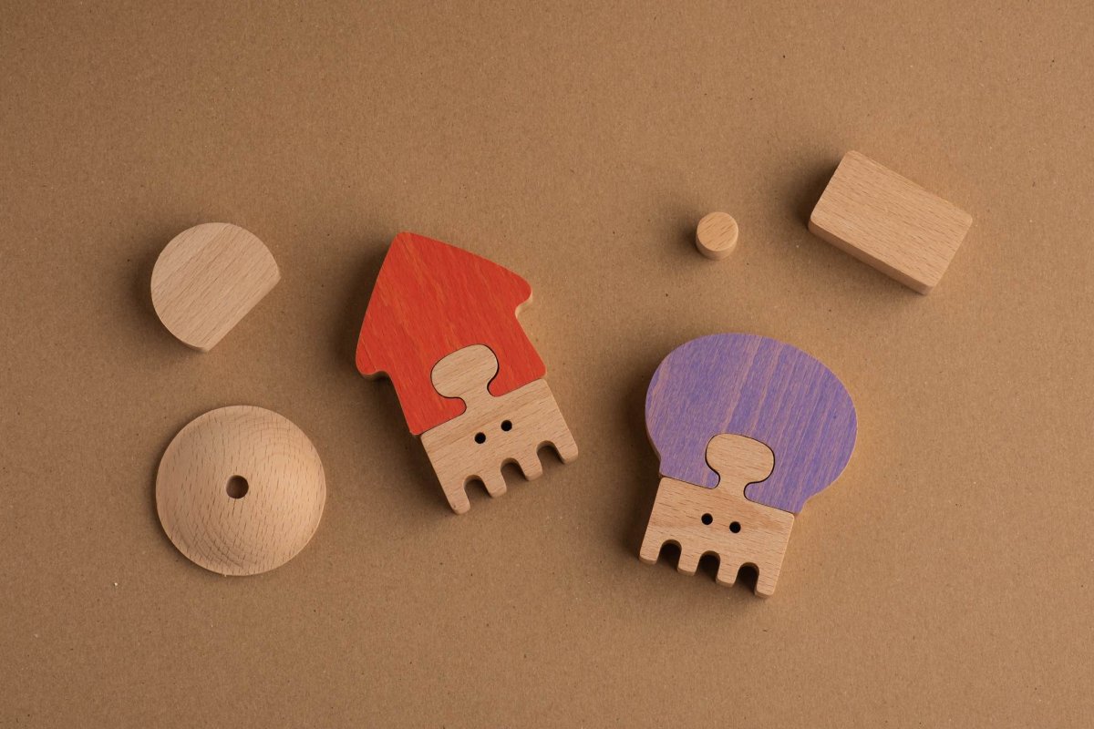 OCTOPUS & SQUID - Gioco in legno per bambini - immagine 4