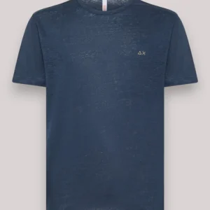 T-SHIRT UOMO NAVY BLUE LINO