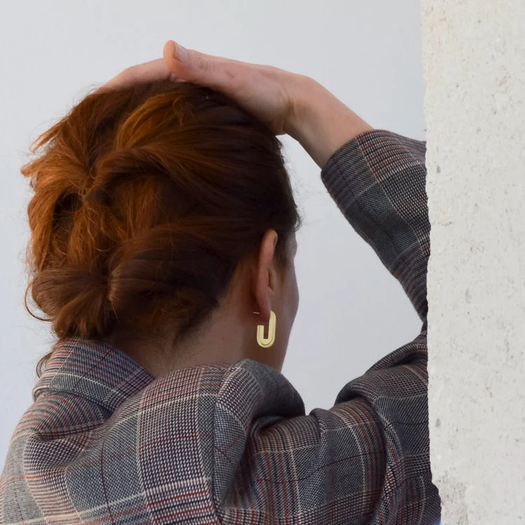 Orecchini a cerchio ATHENA - immagine 6