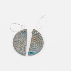 Orecchini ceramica MEZZALUNA