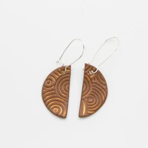 Orecchini ceramica MEZZALUNA 2