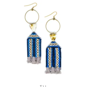 Orecchini in tessuto Σ11