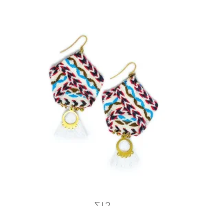 Orecchini in tessuto Σ12