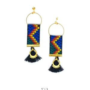 Orecchini in tessuto Σ13