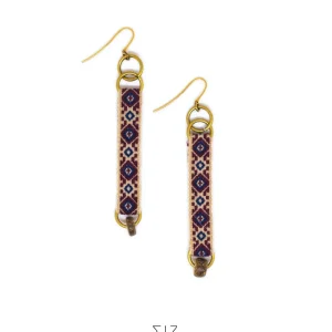 Orecchini in tessuto Σ17