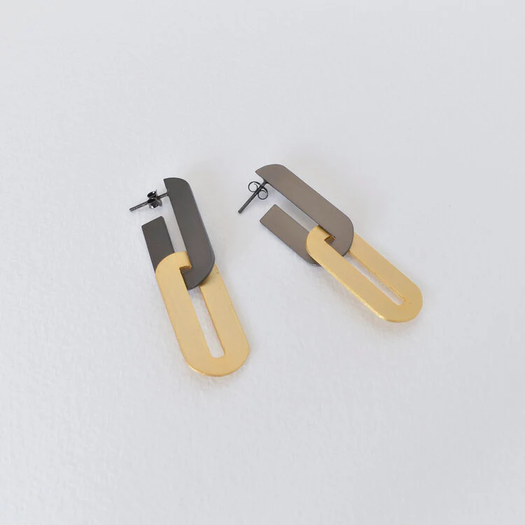 Orecchini pendenti CHAIN plating - immagine 5