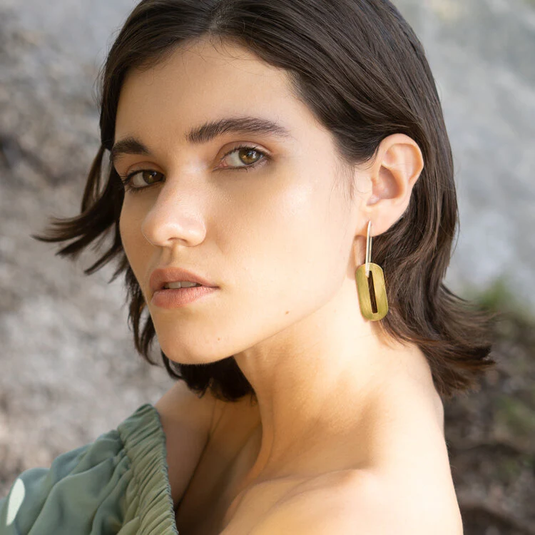 Orecchini pendenti CHAIN plating - immagine 4