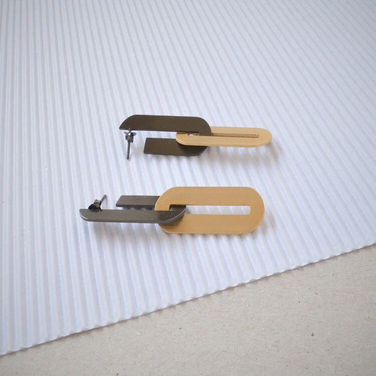 Orecchini pendenti CHAIN plating - immagine 8