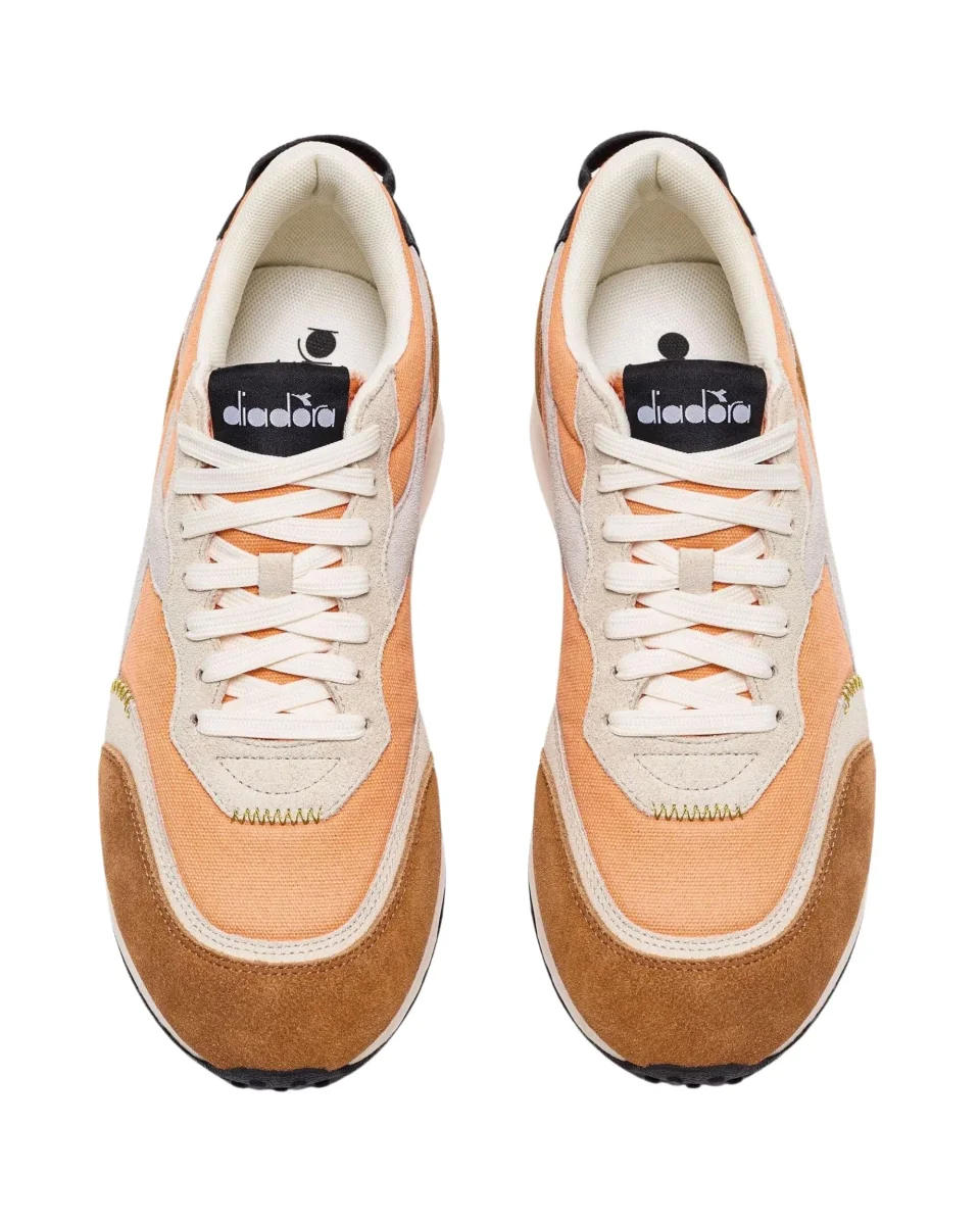 Diadora Running Race Suede SW Marrone Pelle Scamosciata - immagine 6