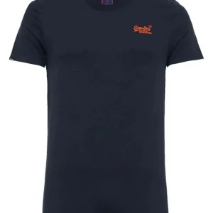 Superdry T-Shirt Soda Pop Graphic Vintage Cotone Blu