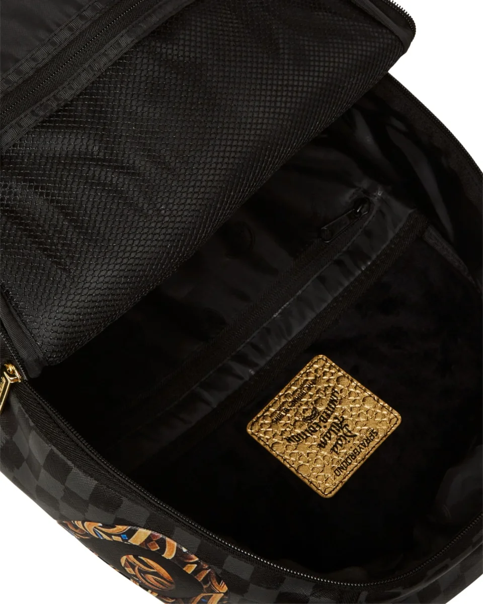 Sprayground Backpack Scuola City Viaggio Nero Unisex - immagine 7